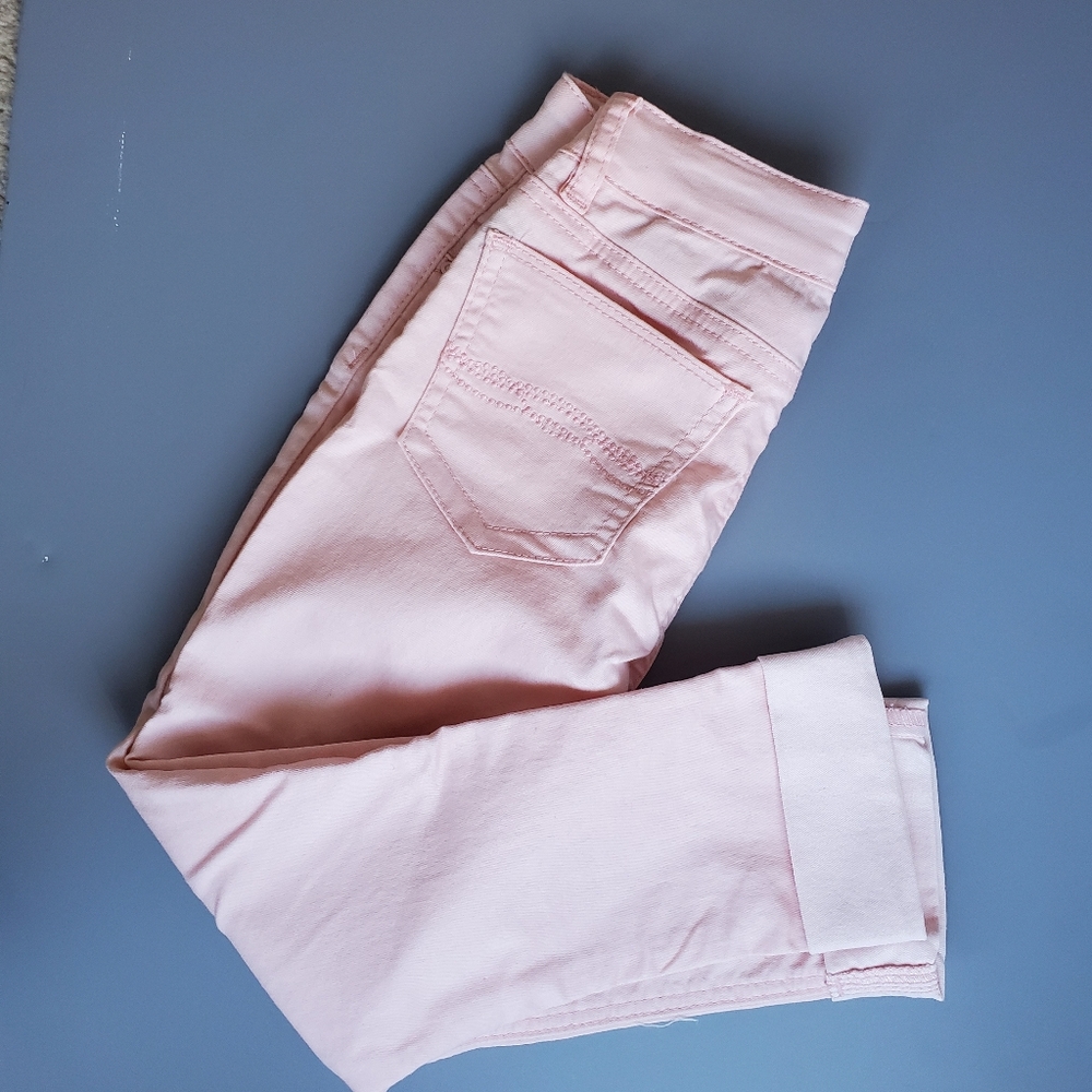 Indigo Rein Baby Pink Capri pants 